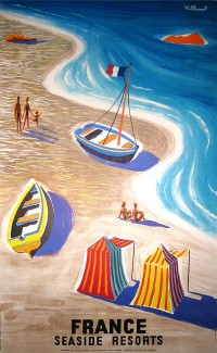 « France, Seaside resorts » – 1955