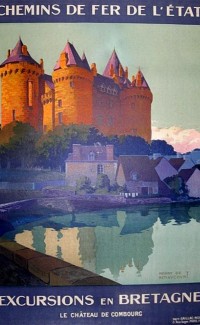 “Excursions en Bretagne, le château de Combourg” – 1920